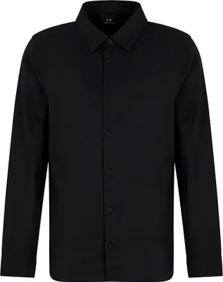 Produktbild von Armani Exchange Xm000431_af13131 Langarmhemd Schwarz 2XL Mann Schwarz 2XL