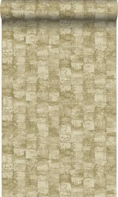 Zdjęcie produktu dla Origin Wallcoverings Tapeta ze strukturą zielonym khaki 53 cm x 10.05 m