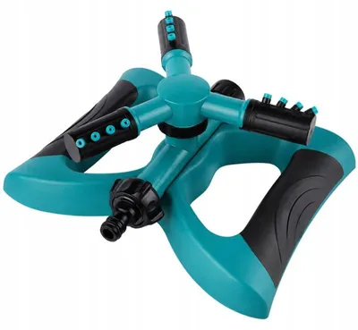 Immagine prodotto di Verk 27747 Irrigatore da giardino Motýl, girevole a 360°, a 3 bracci