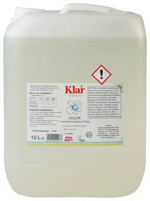 Zdjęcie produktu dla Płyn do prania kolorów, 10l, płyn do prania bez zapachu, do kolorowych ubrań