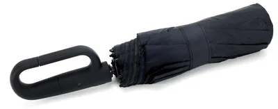 Immagine prodotto di INF Ombrello Automatico 120 stecche, Tessuto UPF50+, 110x110cm, Viaggi Nero
