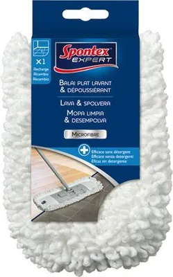 Image de Balai à franges rechargeable 100 % microfibre - Spontex Expert