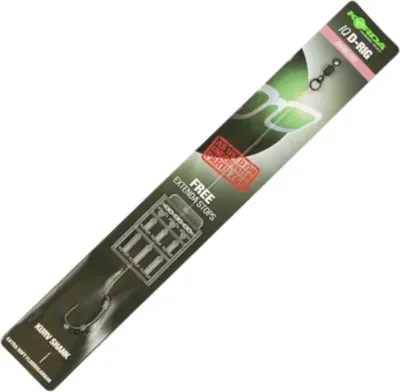 Produktbild von Korda IQ D Rig Barbless - 1 Karpfenvorfach, Größe/Tragkraft:Gr. 4 / 15lb