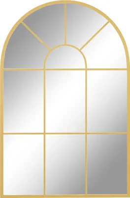 Produktbild von Dekorativer Wandspiegel - Fensterspiegel - 60 x 91 cm - Rechteckig - Wandmontage - Wohnzimmer/Flur