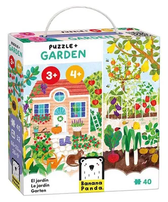 Immagine prodotto di Banana Panda - Puzzle Giardino - 40 pezzi.