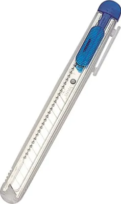 Produktbild von NT Cutter iA 120 P Kunststoff-Gehäuse blau-transparent
