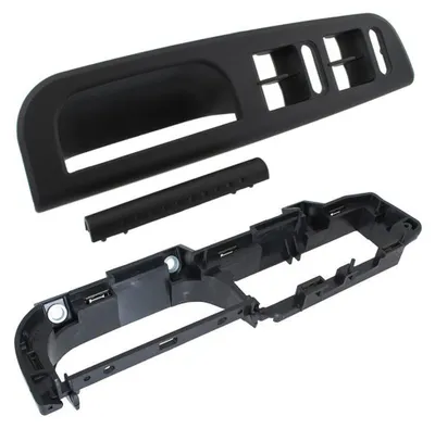 Produktbild von Türgriff Abdeckung 4er innen + Blende schwarz für VW Golf 4 Bora Passat 3B