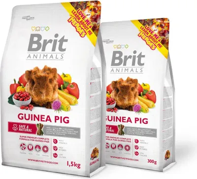Produktbild von BRIT Animals Guinea Pig Complete - Trockenfutter für Meerschweinchen - 1,5 kg