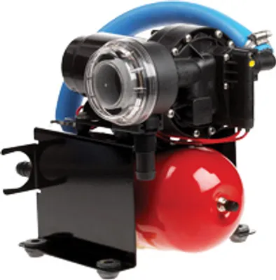 Image de Johnson Pump Aqua Jet Uno Système d'eau sous pression Wps 3.5, 24v/100w, 13l/Min, Max. 2.8bar, cuve en acier 2l
