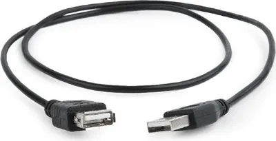 Image de gembird USB 2.0-Verlängerungskabel, 0,75 m, schwarz