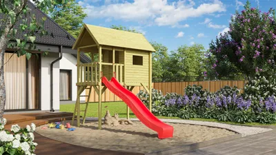 Produktbild von Tabaluga Kinderstelzenhaus 815 Set B x T x H 383 x 257 x 332