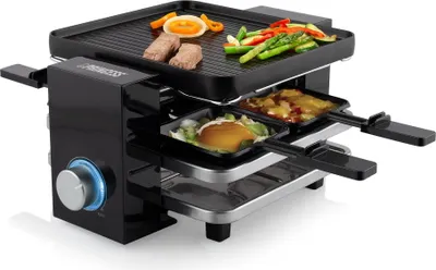 Produktbild von Princess Raclette-Grill Piano 4 700W Schwarz
