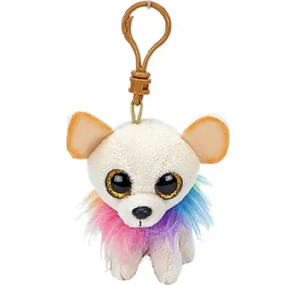 Produktbild von TY Beanie Boos Chewey, Spielzeug-Hund, Blau, Violett, Weiß, Plüsch, 3 Jahr(e), Vereinigte Staaten, 50 mm