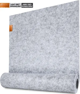 Produktbild von Tischläufer 150x40 cm, skandinavisches Design, dunkelgrau, 3mm, strapazierfähig