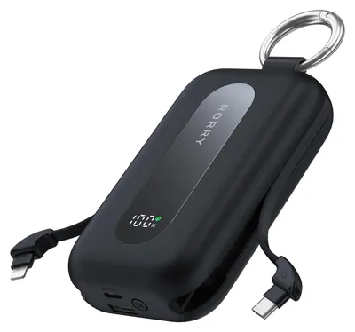 Productafbeelding van RORRY CharmGo Powerbank, 20000mAh, 4-in-1 powerbank, 30W PD snelladen
