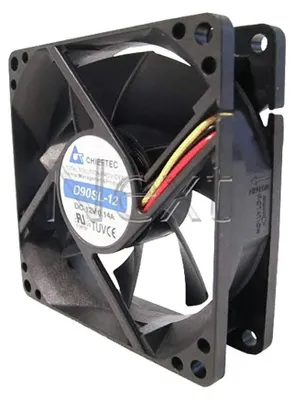 Zdjęcie produktu dla Chieftec AF-0925PWM, Wentylator, Czarny