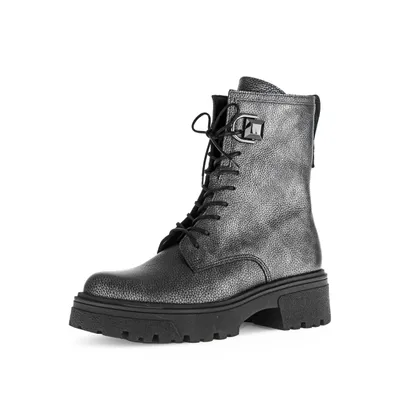 Obrázok produktu pre Gabor GABOR šnurovacie členkové topánky Grey | Black Black 38,5