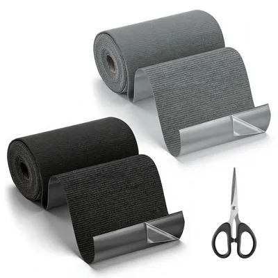 Immagine prodotto di Nastro autoadesivo per riparazioni tessili, impermeabile, 10 cm x 2 m, confezione da 2 pezzi, adatto per mobili e tende