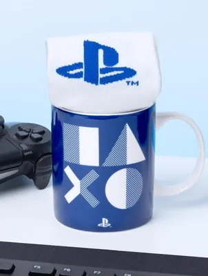 Zdjęcie produktu dla Zestaw upominkowy PlayStation - Kubek i skarpetki