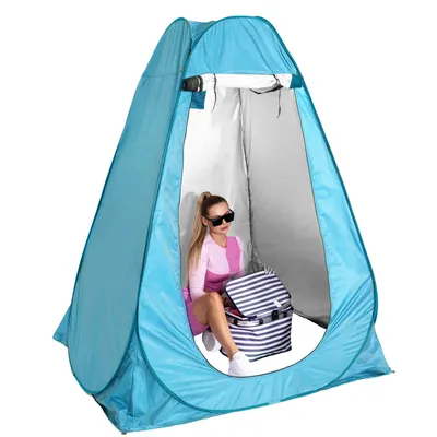 Immagine prodotto di Tenda pop-up per spogliatoio da spiaggia 120 x 120 x 190 cm, inclusa borsa di trasporto
