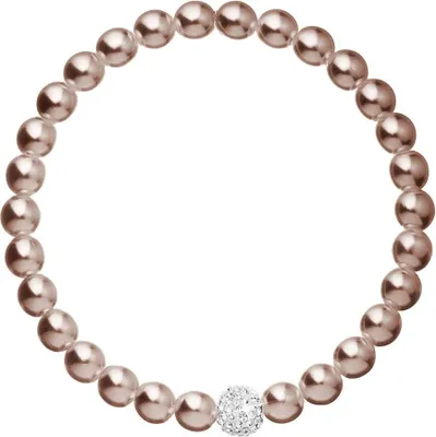 Productafbeelding van Luxe parelarmband met Preciosa-kristallen, modelnummer 33115.3