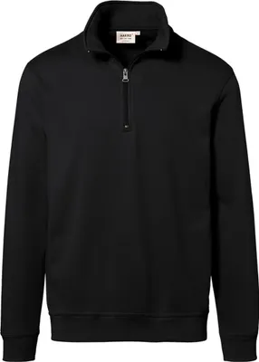 Produktbild von HAKRO Zip-Sweatshirt Premium 451, schwarz, L