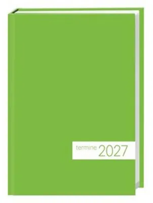 Produktbild von times&more Grün Kalenderbuch 2027