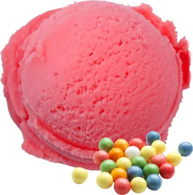 Produktbild von Vanille Kaugummi Rosa Veganes Eis Pulver Zucker-, laktosefrei 10 kg