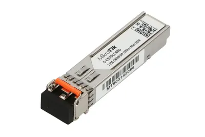 Obrázok produktu pre Mikrotik S-C57DLC40D Sieťový vysielací modul optické vlákno 1250 Mbit/s SFP 1570 nm (S-C57DLC40D)