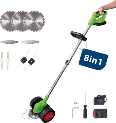 Produktbild von Rotorazer 8in1 Gartengerät Akku Rasentrimmer Set 22-tlg.