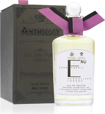 Zdjęcie produktu dla Penhaligon's Eau Sans Pareil, 100 ml, Muguet, Cypress, Aldehydy, Bergamotka, Kumquat, Mandarynka, Neroli, Ananas, Różowy pieprz, Malina, Orris, Lukrecja, Różowy, Goździk, Jaśmin, Kwiat pomarańczy, Bursztyn, Cedr, Cistus, Labdanum, Piżmo, Mech dębowy, Paczula, Wanilia, Wetiwer, Spray