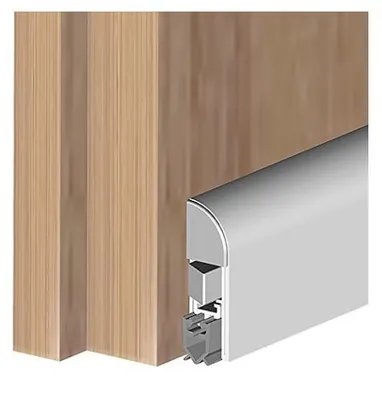Produktbild von Athmer Türdichtung Wind-Ex Nr.1-311 Auslösung 1-seitig Länge 860mm weiß - 1-311-0860