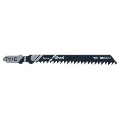 Image de Lame de scie sauteuse T 111 C Basic for Wood, paquet de 100 pièces