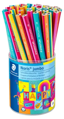 Produktbild von Staedtler 119 KP48HA, HB, Gemischte Farben, Dreieckig, Grafische Zeichnung, Hobby, Schule, 3 mm, 48 Stück(e)
