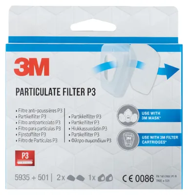 Produktbild von 3M 5935 Partikelfilter 2 Stück(e)