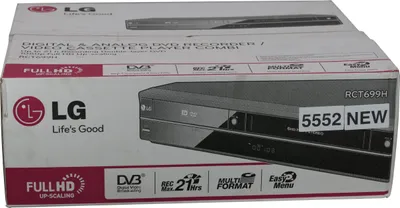 Productafbeelding van LG RCT699H - DVD- en VHS-recorder (NIEUW - IN ORIGINELE VERPAKKING)