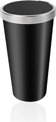 Produktbild von 800 ml Auto-Mülleimer mit Deckel, wasserdicht, auslaufsicher, universell, für SUV, LKW, Auto-Mittelkonsole, Mülleimer, Aufbewahrungsbox, Auto-Innenausstattung