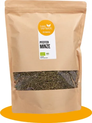 Produktbild von teeverliebt - Pfefferminzeloser Kräutertee | 1 kg