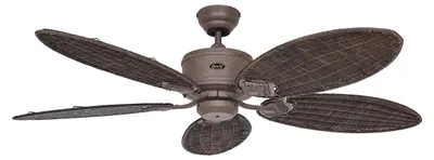 Zdjęcie produktu dla Energooszczędny wentylator sufitowy z pilotem Caribbean Dream Eco II Brązowy / Rattan