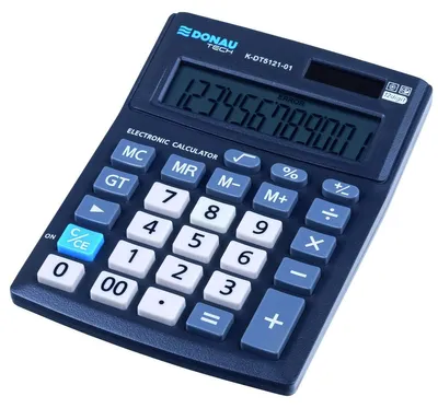 Image de Calculatrice de bureau 12 chiffres noir