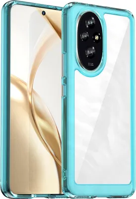 Produktbild von Mobigear Crystal  HONOR 200 Hülle Hardcase Backcover - Blau