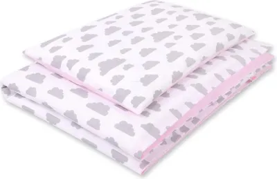 Produktbild von Baby-Baumwoll-Bettwäsche-Set – Lediking-Set – 100 % weiche Baumwolle für empfindliche Babyhaut