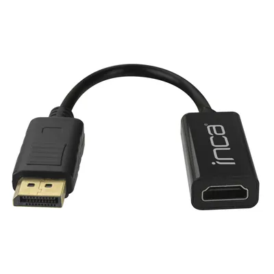 Produktbild von INCA Adapter IDTH-07 DisplayPort > HDMI, 4K, 0.2m retail