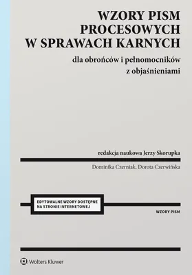 Immagine prodotto di Wzory pism procesowych w sprawach karnych