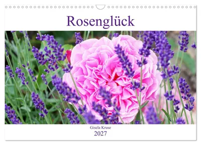 Produktbild von Rosenglück (Wandkalender 2027 DIN A3 quer), CALVENDO Monatskalender