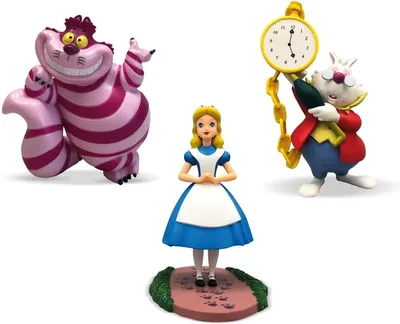 Produktbild von Alice im Wunderland - 3er Spielfiguren Set