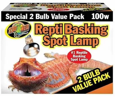 Productafbeelding van Zoo Med Repti Basking Spot Lamp Value Pack warmtespot voor reptielen 100W