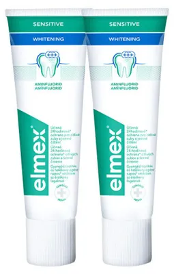 Image de Dentifrice blanchissant pour dents Sensitiv e Whitening Duopack 2x 75ml