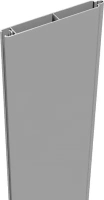 Produktbild von Einzelprofil GroJa Lumino 180 x 15 cm silbergrau