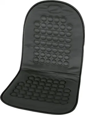 Obrázok produktu pre Sedací vankúš s guľôčkami 90 x 45 cm čierny
